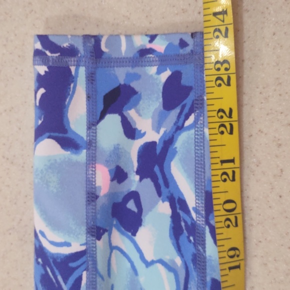 Lilly Pulitzer Luxletic Catch n Keep Leggings size Xtra, Xtra small EUC - Picture 11 of 15